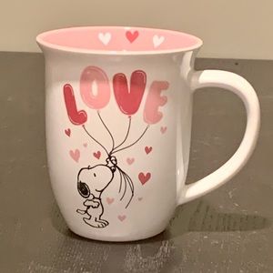 Peanuts Snoopy Love Balloons 16oz Ceramic Valentine’s Day Mug